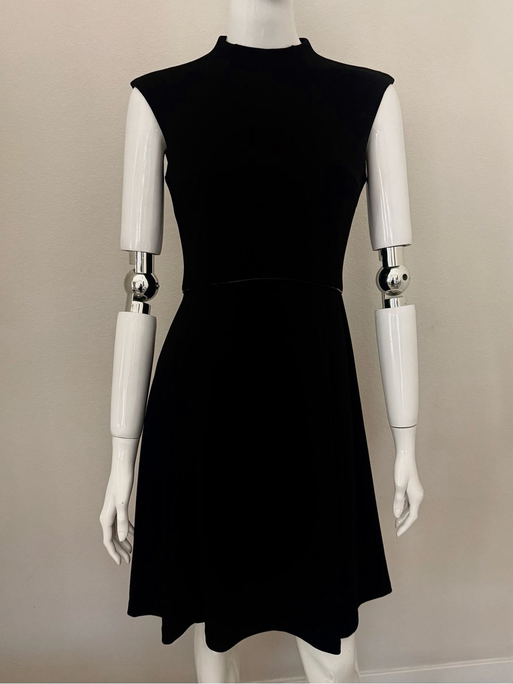 Karl Lagerfeld Black Sleeveless Mini Dress